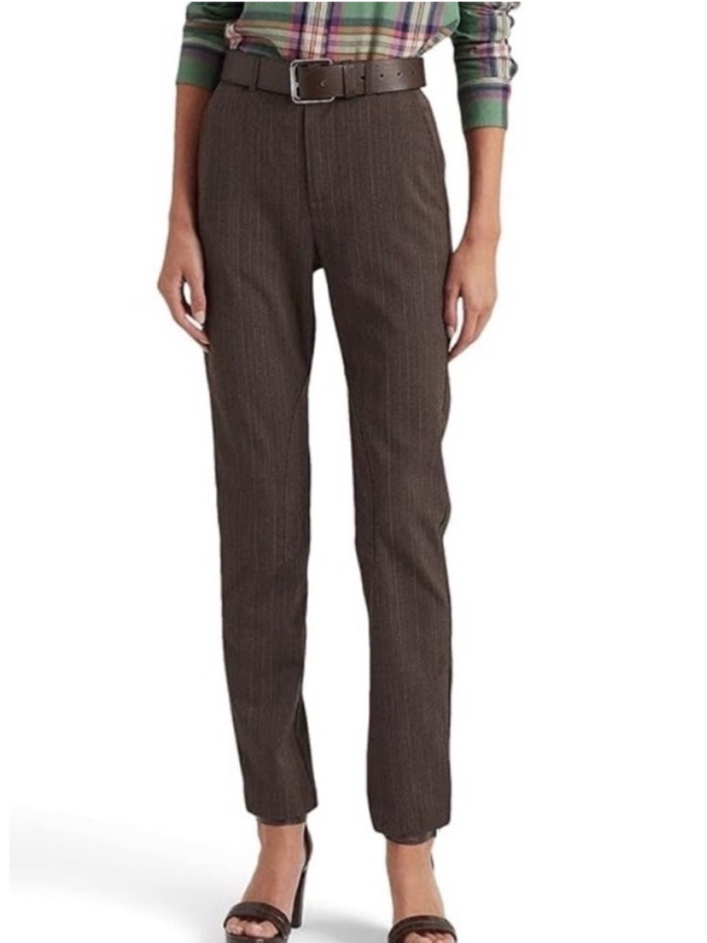 Lauren Ralph Lauren 4 Pants Trousers Herringbone Jodhpur pockets preppy NWT